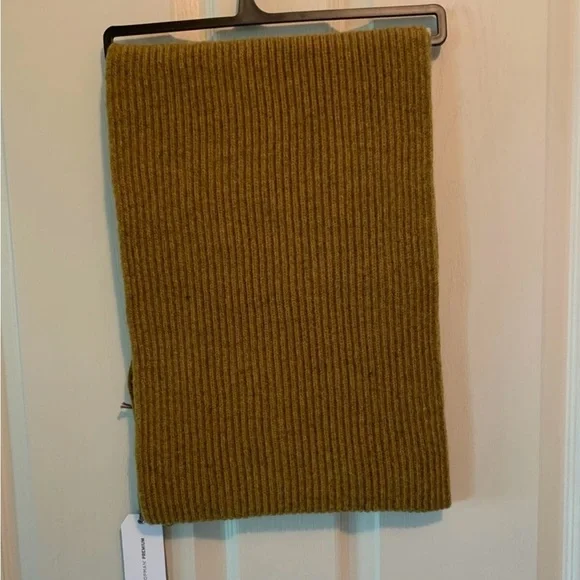 Topman Premium Ribbed Wool Scarf - Picture 4 of 7